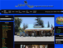Tablet Screenshot of nativeridersarts.com